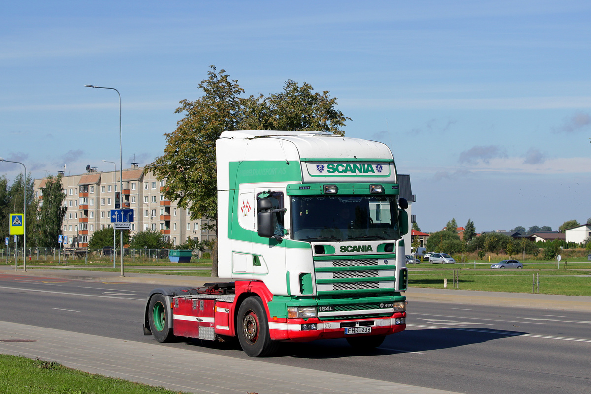 Литва, № FHK 238 — Scania ('1996) R164L