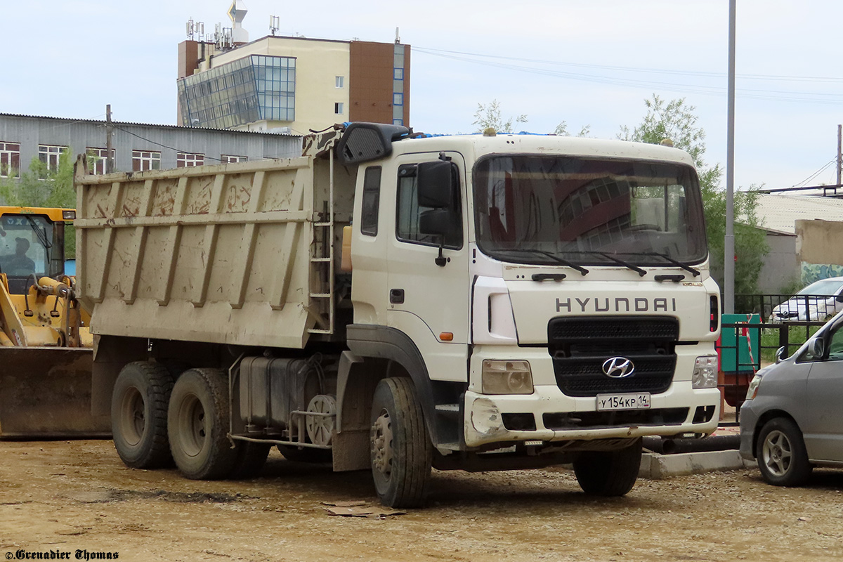 Саха (Якутия), № У 154 КР 14 — Hyundai Power Truck HD270