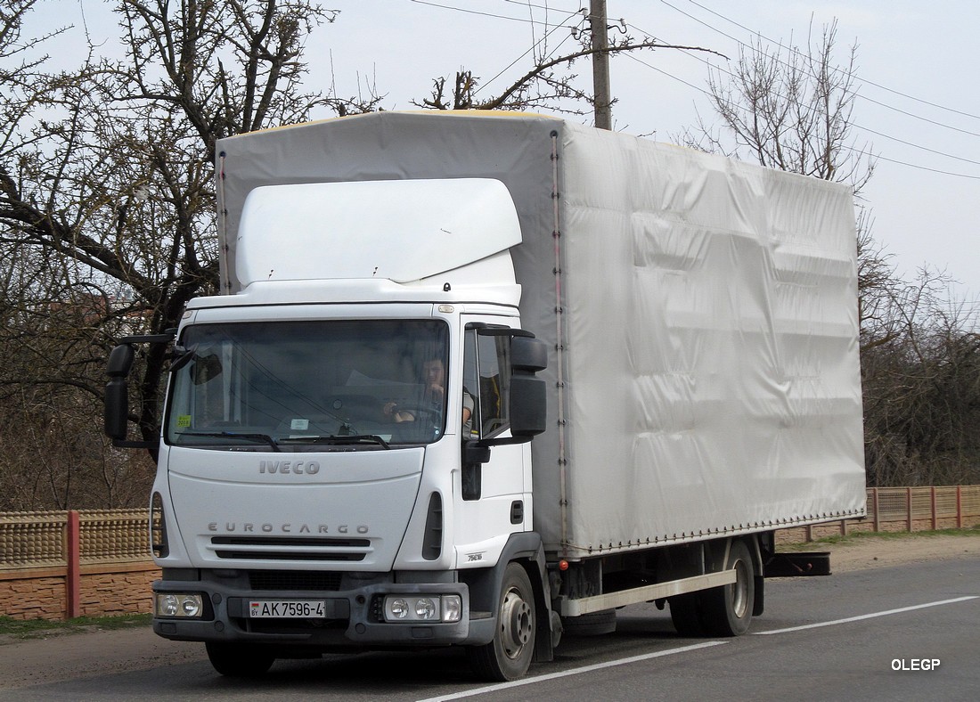 Гродненская область, № АК 7596-4 — IVECO EuroCargo ('2002)