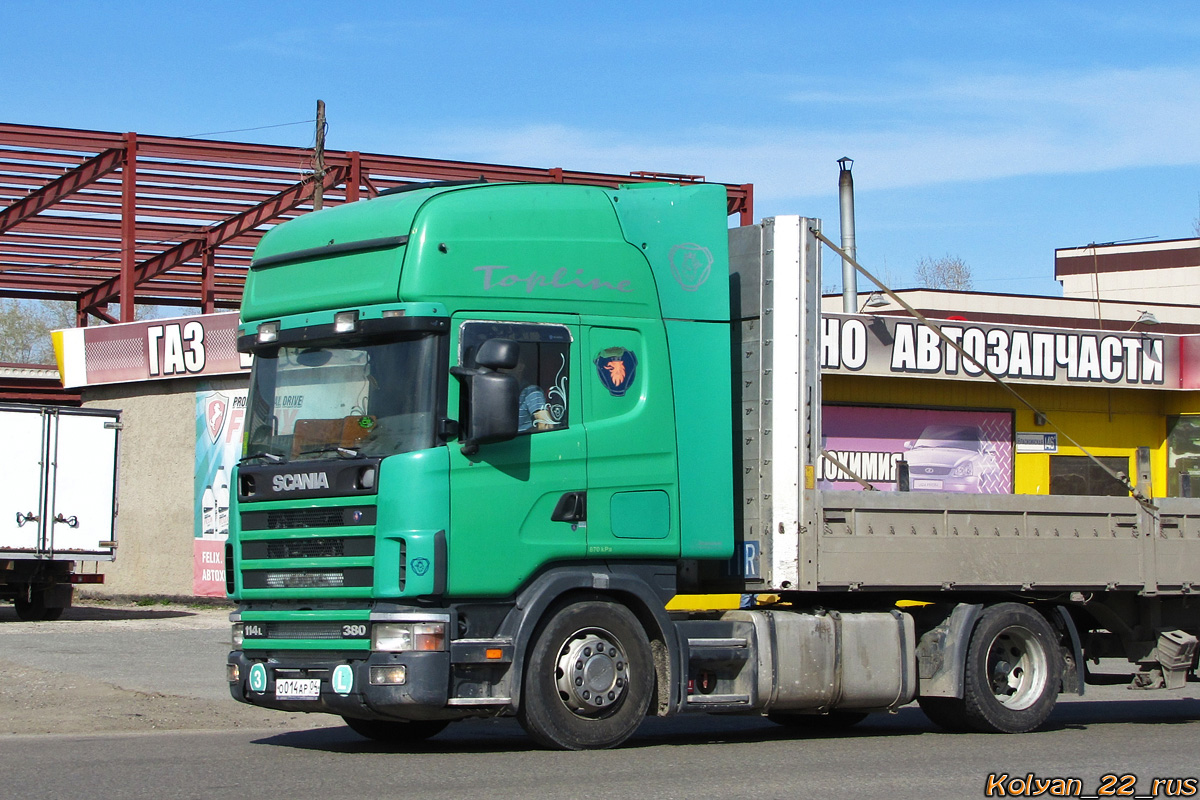 Алтай, № О 014 АР 04 — Scania ('1996) R114L