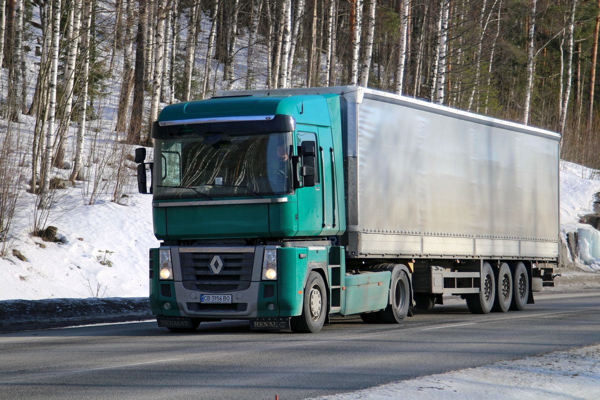 Черниговская область, № СВ 3956 ВО — Renault Magnum ('2008)