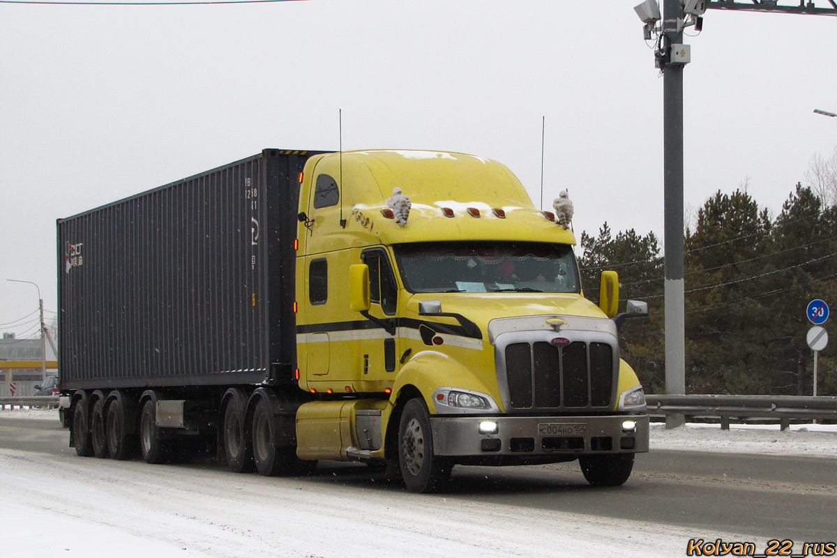 Новосибирская область, № С 004 НО 154 — Peterbilt 387