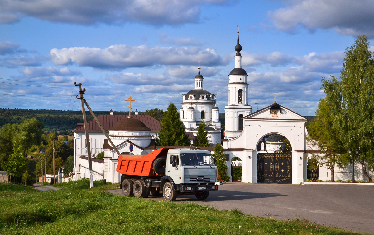 Калужская область, № Е 353 ЕА 40 — КамАЗ-55111-02 [55111C]