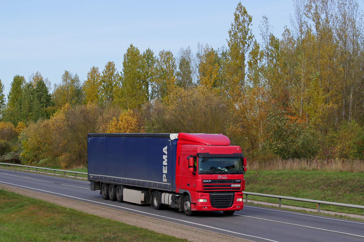 Польша, № ERW 72E3 — DAF XF105 FT