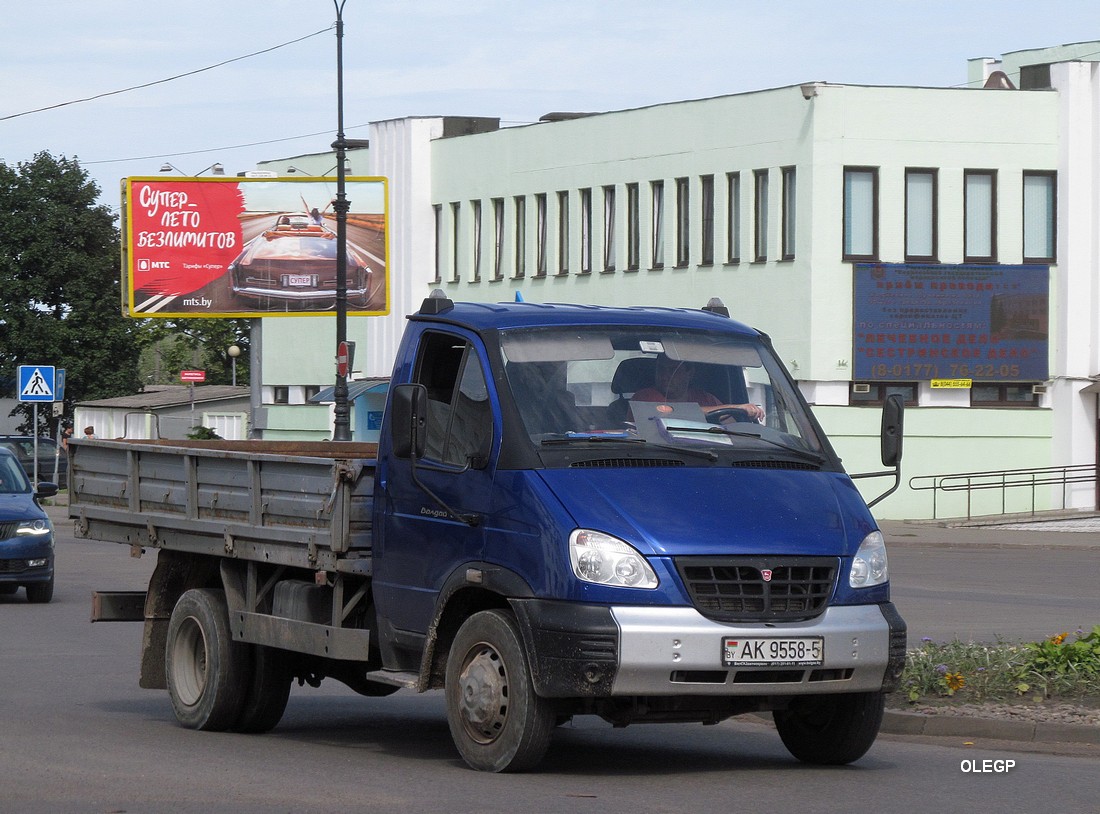 Минская область, № АК 9558-5 — ГАЗ-33104 "Валдай"