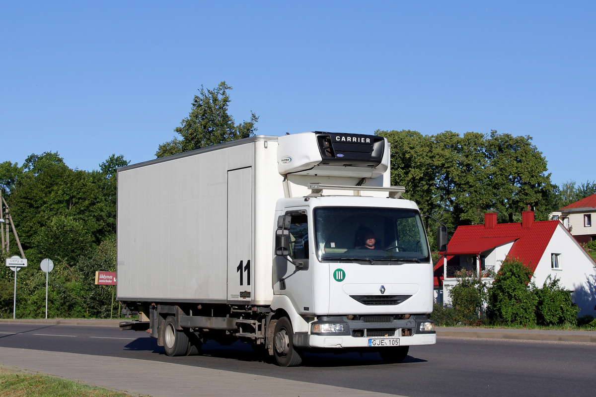 Литва, № GJE 105 — Renault Midlum