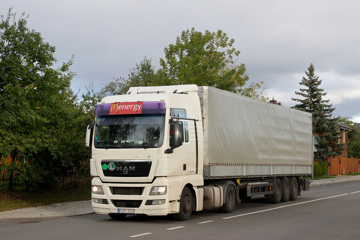 Литва, № FZP 622 — MAN TGX ('2007) 18.440