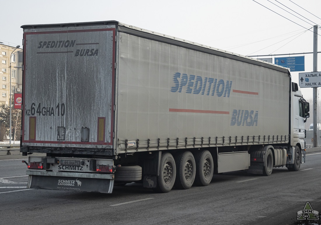 Костанайская область, № 569 LZA 10 — Mercedes-Benz Actros ('2009) 1841