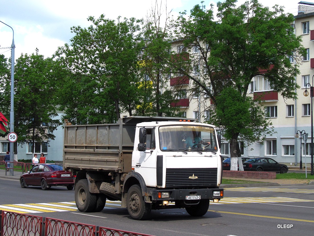 Витебская область, № АЕ 5143-2 — МАЗ-5551 (общая модель)