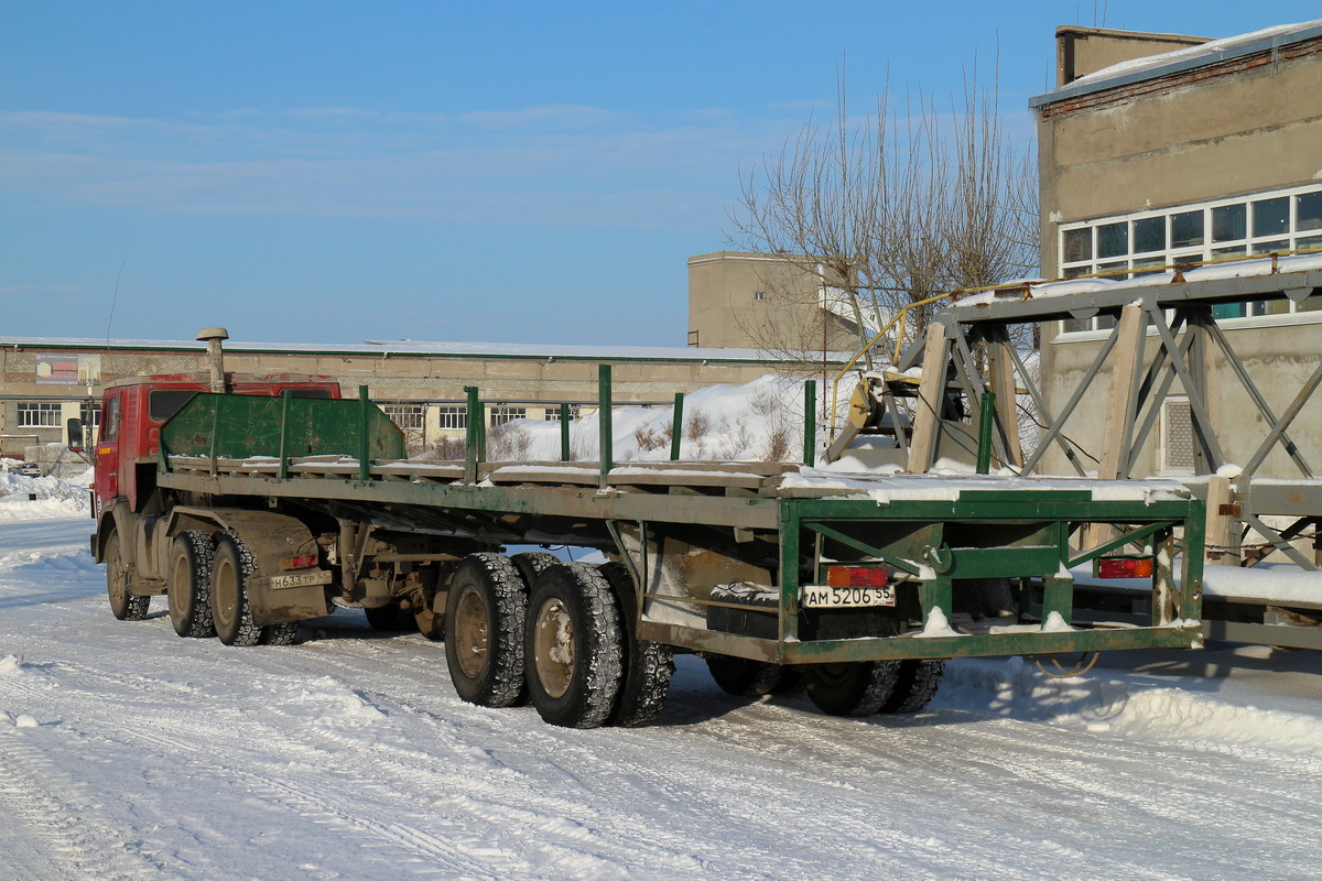 Омская область, № АМ 5206 55 — ОдАЗ (общая модель)