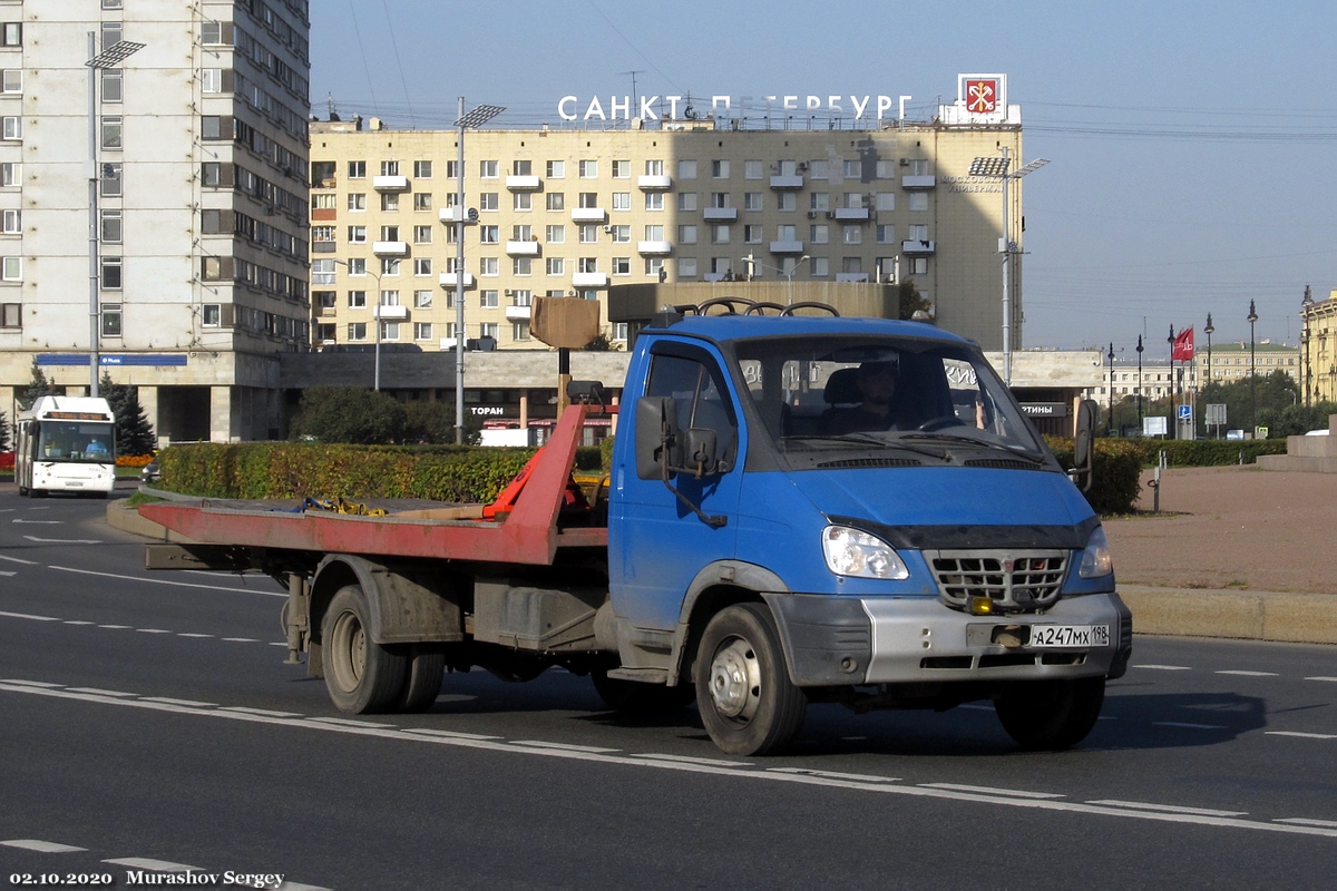 Санкт-Петербург, № А 247 МХ 198 — ГАЗ-33106 "Валдай"