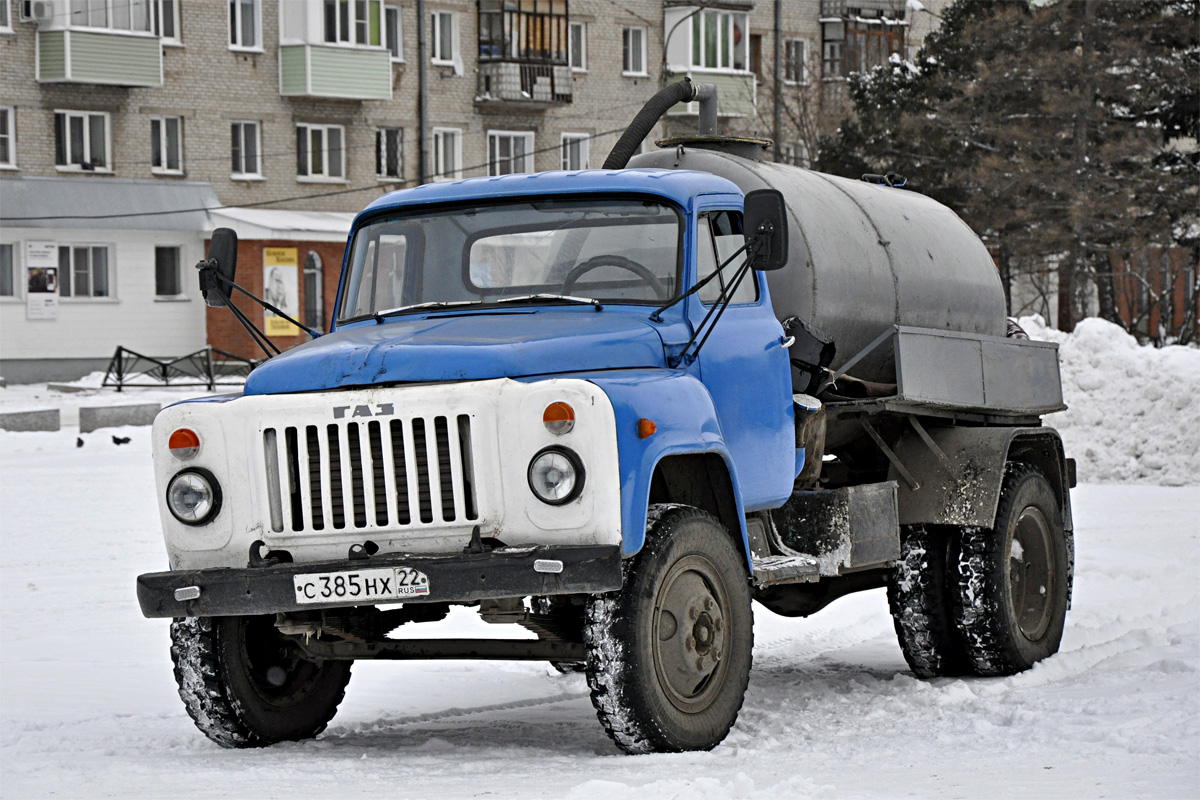 Алтайский край, № С 385 НХ 22 — ГАЗ-53-19