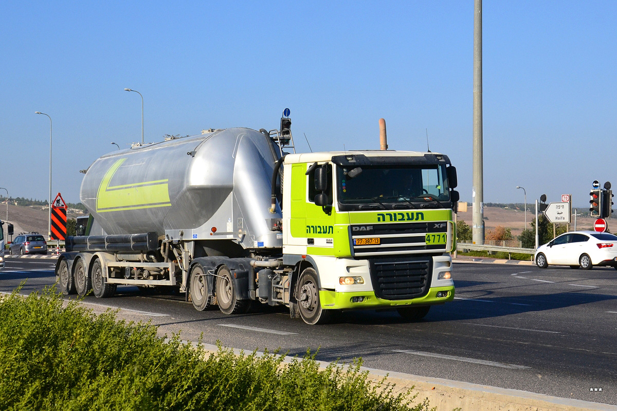 Израиль, № 4771 — DAF XF105 FTT