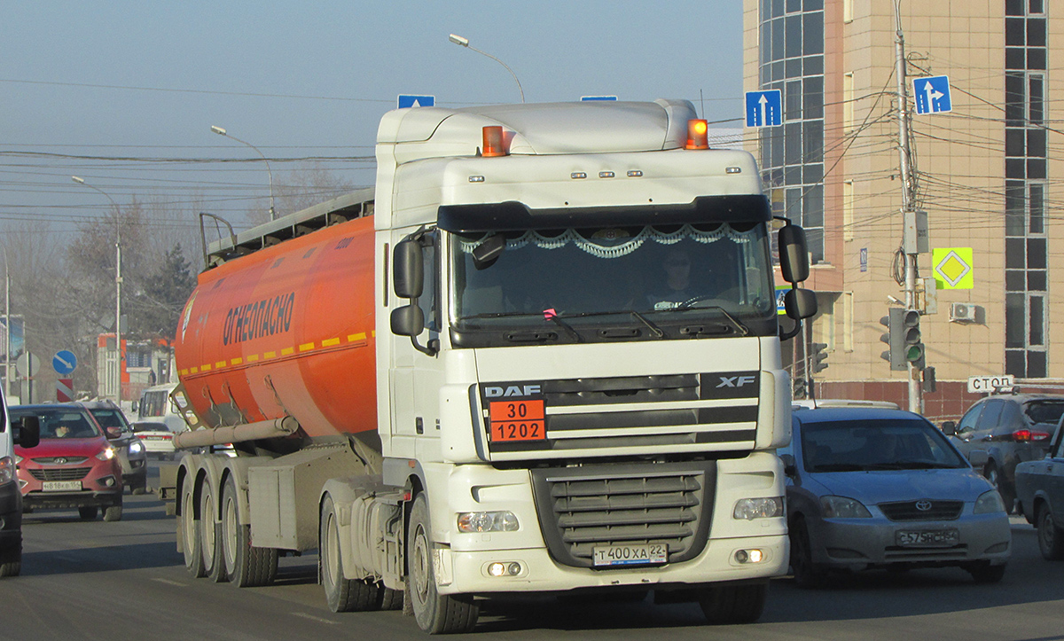 Алтайский край, № Т 400 ХА 22 — DAF XF105 FT