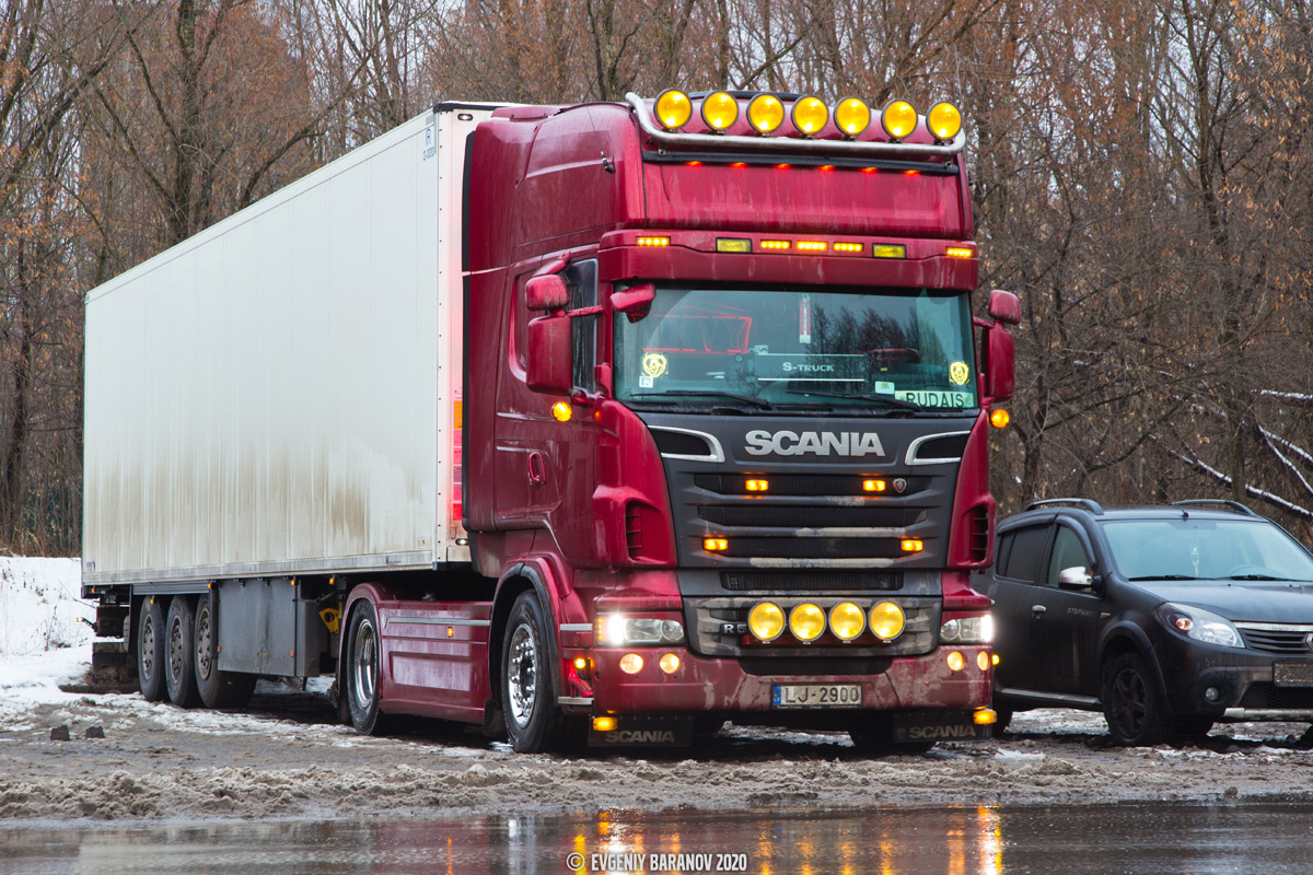 Латвия, № LJ-2900 — Scania ('2009) R500