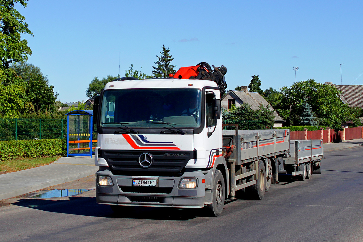 Литва, № ADM 161 — Mercedes-Benz Actros ('2003) 2532