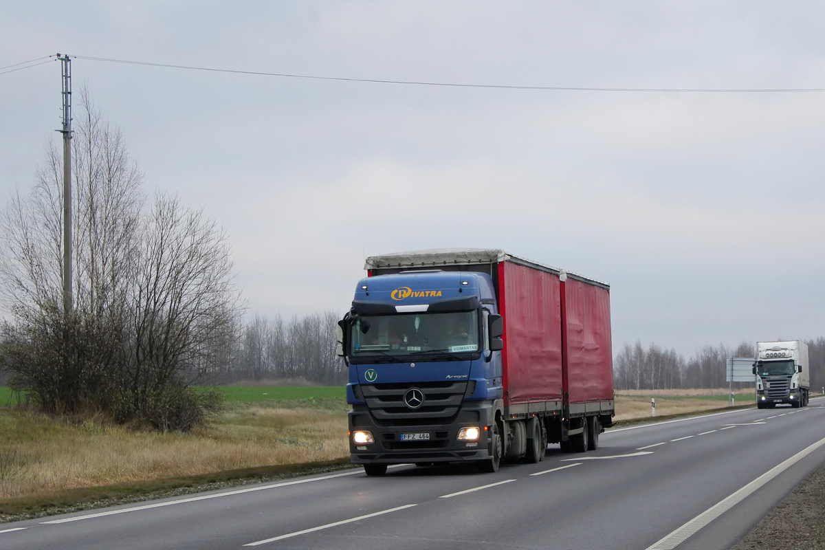 Литва, № FFZ 464 — Mercedes-Benz Actros ('2009) 2541