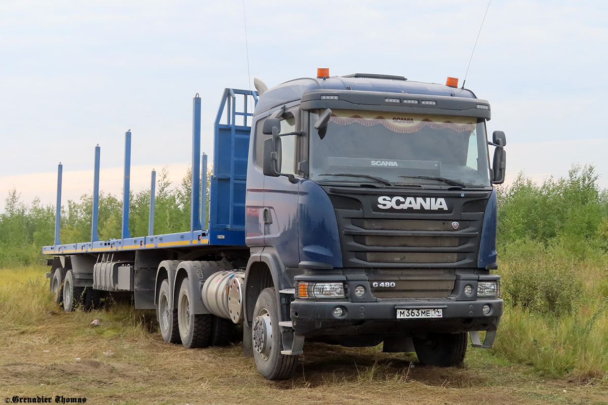 Саха (Якутия), № М 363 МЕ 14 — Scania ('2013) G480