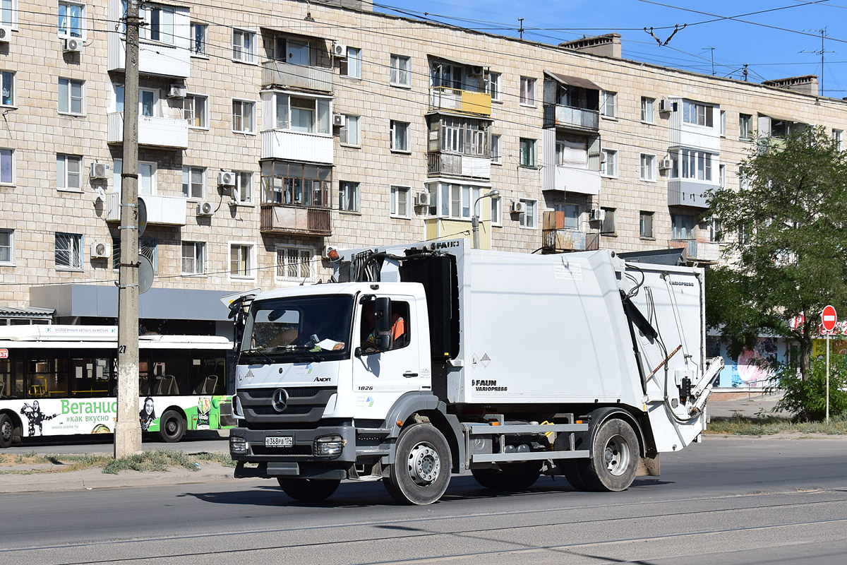 Волгоградская область, № Е 368 РВ 134 — Mercedes-Benz Axor 1826 [Z9M]