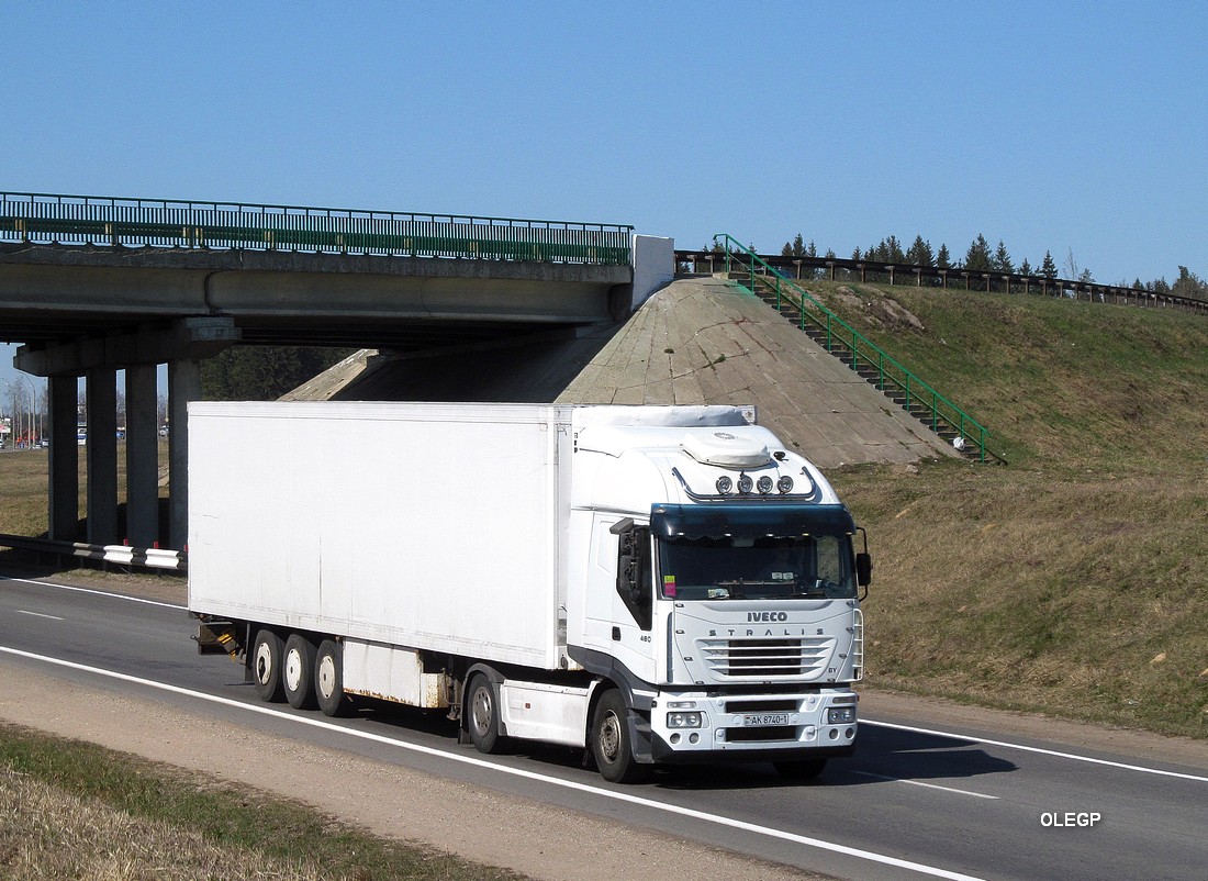 Брестская область, № АК 8740-1 — IVECO Stralis ('2002)