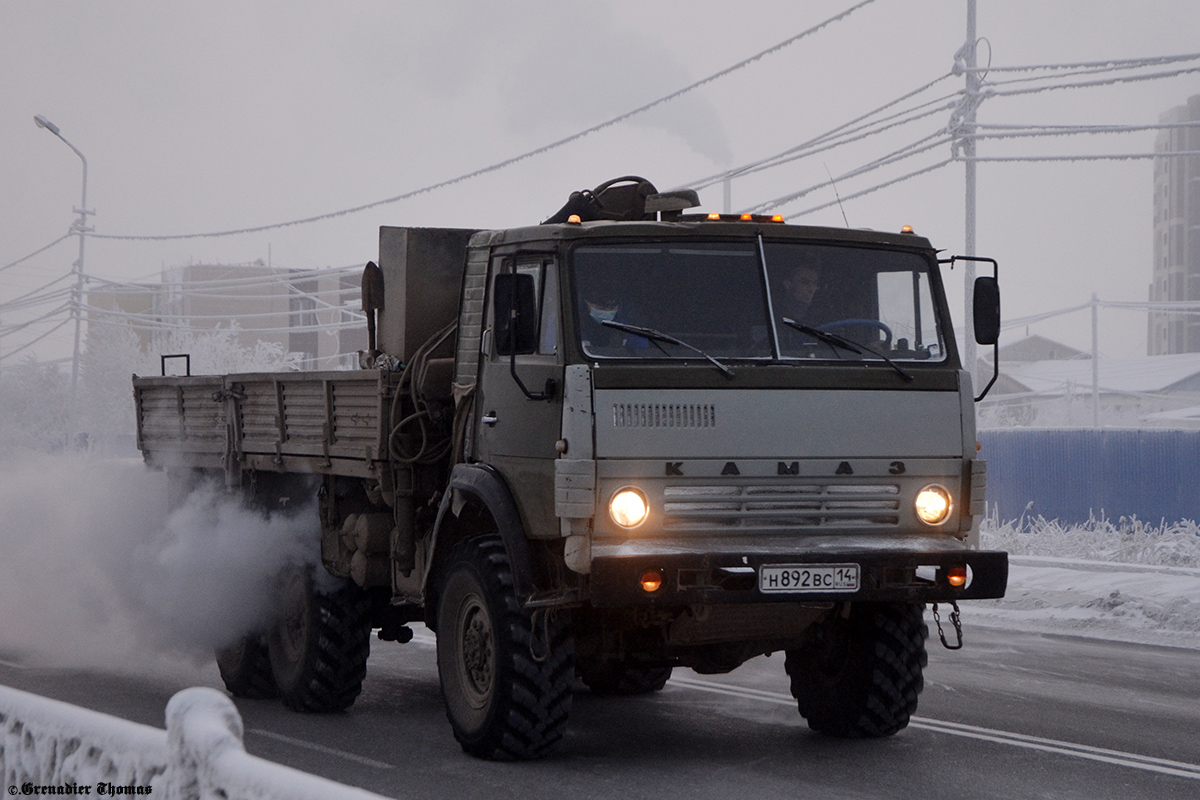 Саха (Якутия), № Н 892 ВС 14 — КамАЗ-43101