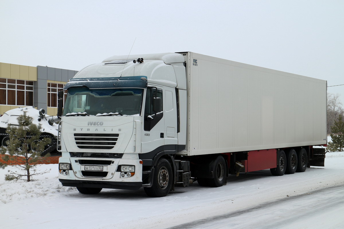 Омская область, № А 151 ЕА 03 — IVECO Stralis ('2002) 430