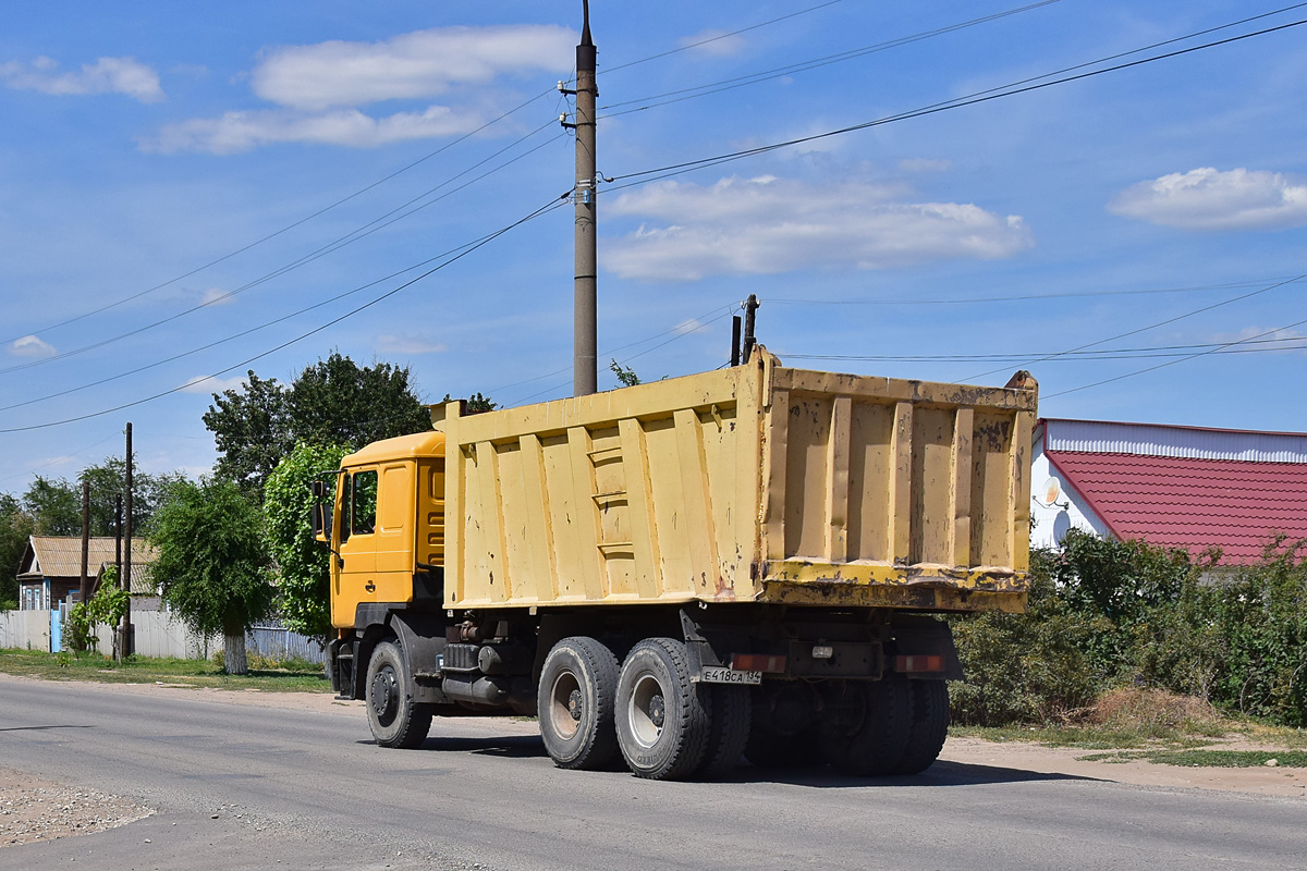 Волгоградская область, № Е 418 СА 134 — Shaanxi Shacman F2000 SX325x