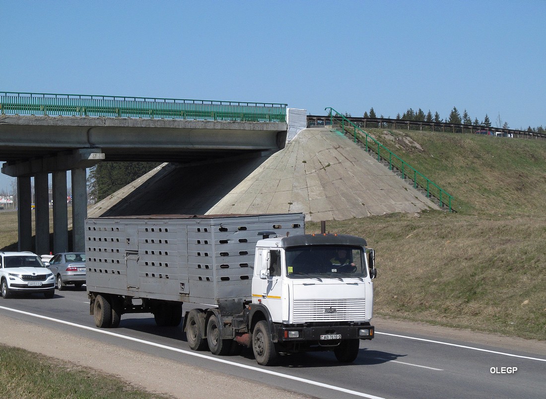 Витебская область, № АВ 7616-2 — МАЗ-6422 (общая модель)