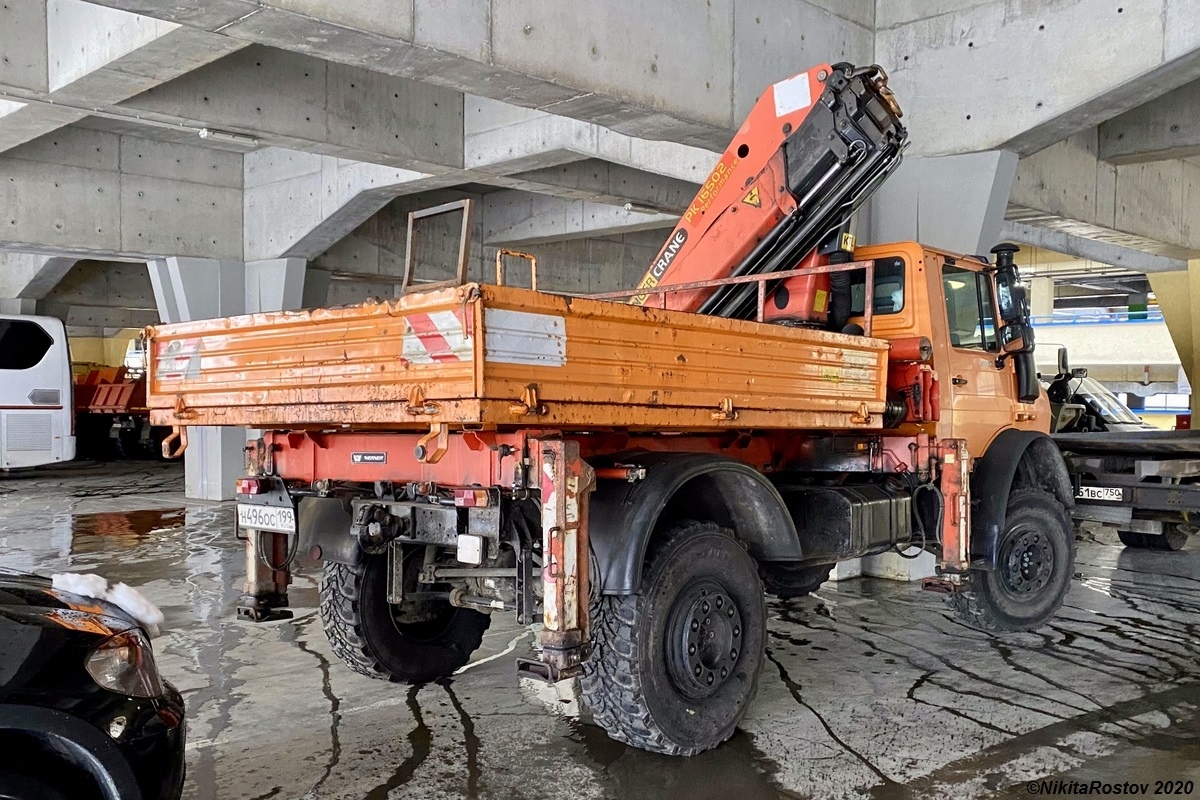 Краснодарский край, № Н 496 ОС 199 — Mercedes-Benz Unimog U5000