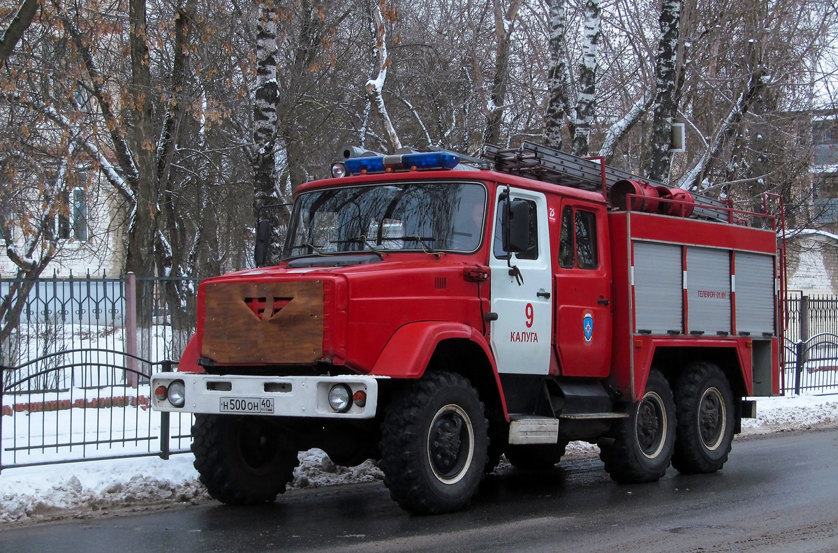 Калужская область, № Н 500 ОН 40 — Роспожснаб-4378