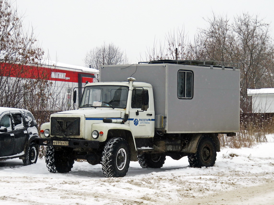 Кировская область, № Е 691 ВУ 43 — ГАЗ-33081 «Садко»