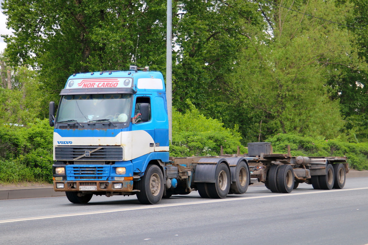 Санкт-Петербург, № Р 034 АР 178 — Volvo ('1993) FH12.420