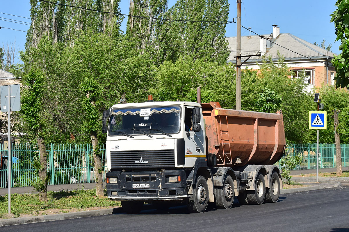 Волгоградская область, № В 445 АН 134 — МАЗ-6516B9