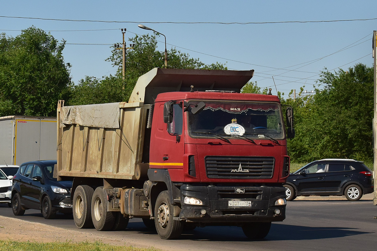 Волгоградская область, № А 323 АР 134 — МАЗ-6501B9