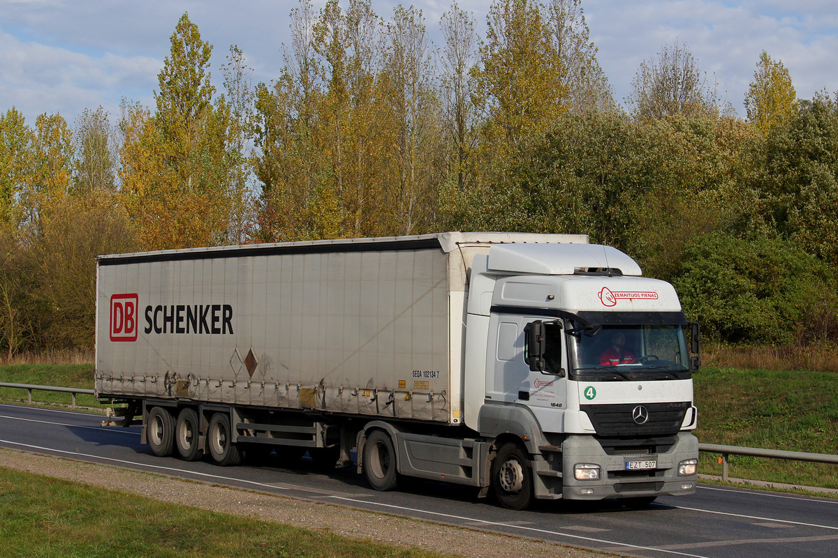 Литва, № EZT 507 — Mercedes-Benz Axor 1840