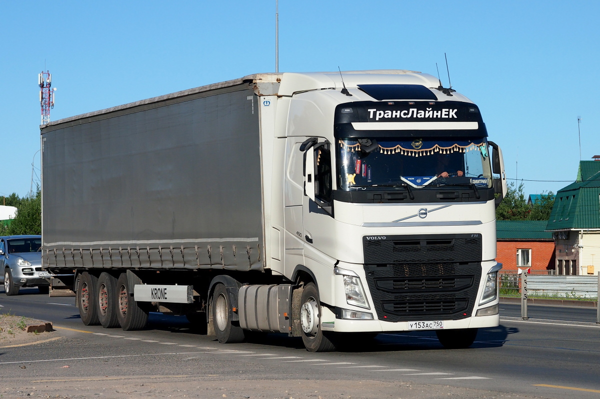 Свердловская область, № У 153 АС 750 — Volvo ('2012) FH.460 [X9P]