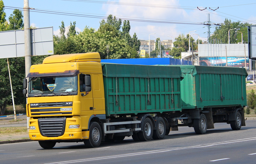 Одесская область, № ВН 2657 ЕЕ — DAF XF105 FAT