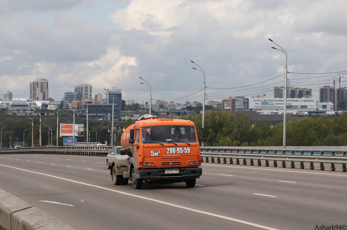 Красноярский край, № М 817 АУ 124 — КамАЗ-4308 [430800]