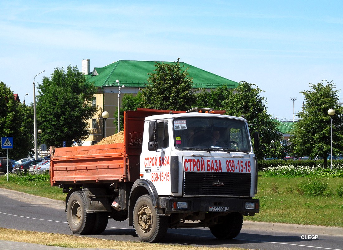 Витебская область, № АК 3408-2 — МАЗ-5551 (общая модель)