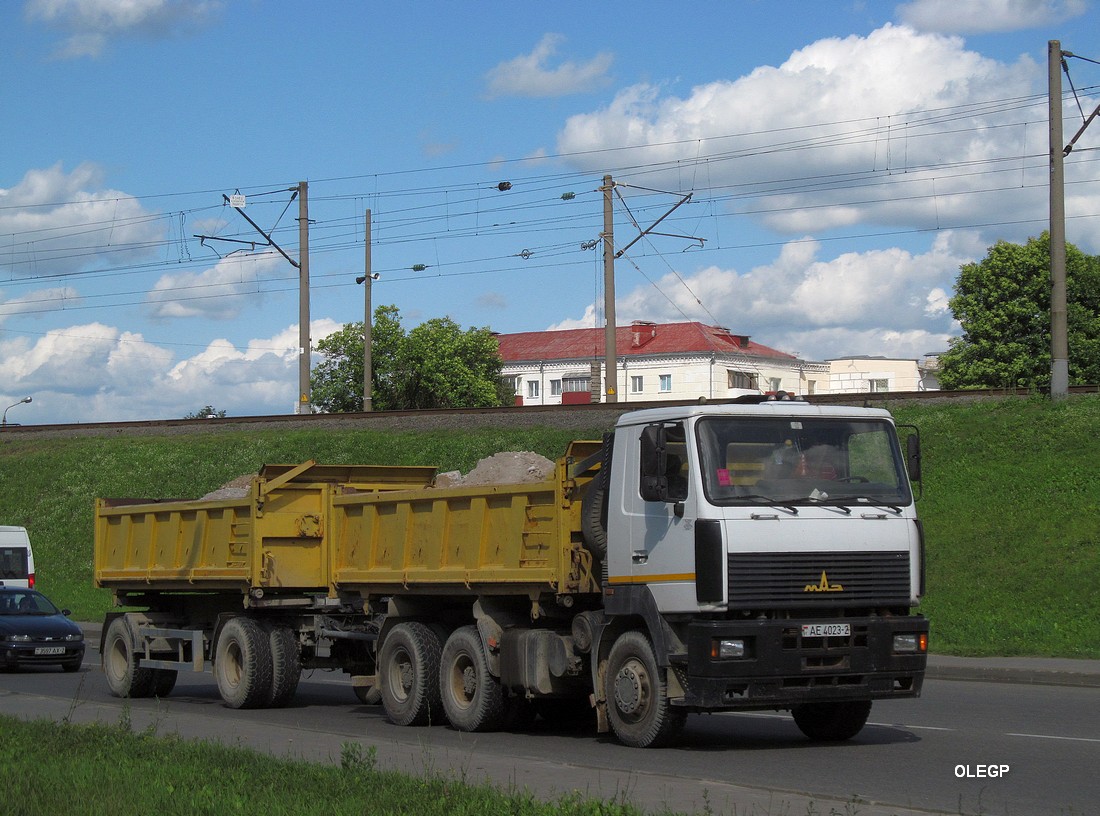 Витебская область, № АЕ 4023-2 — МАЗ-6501 (общая модель)