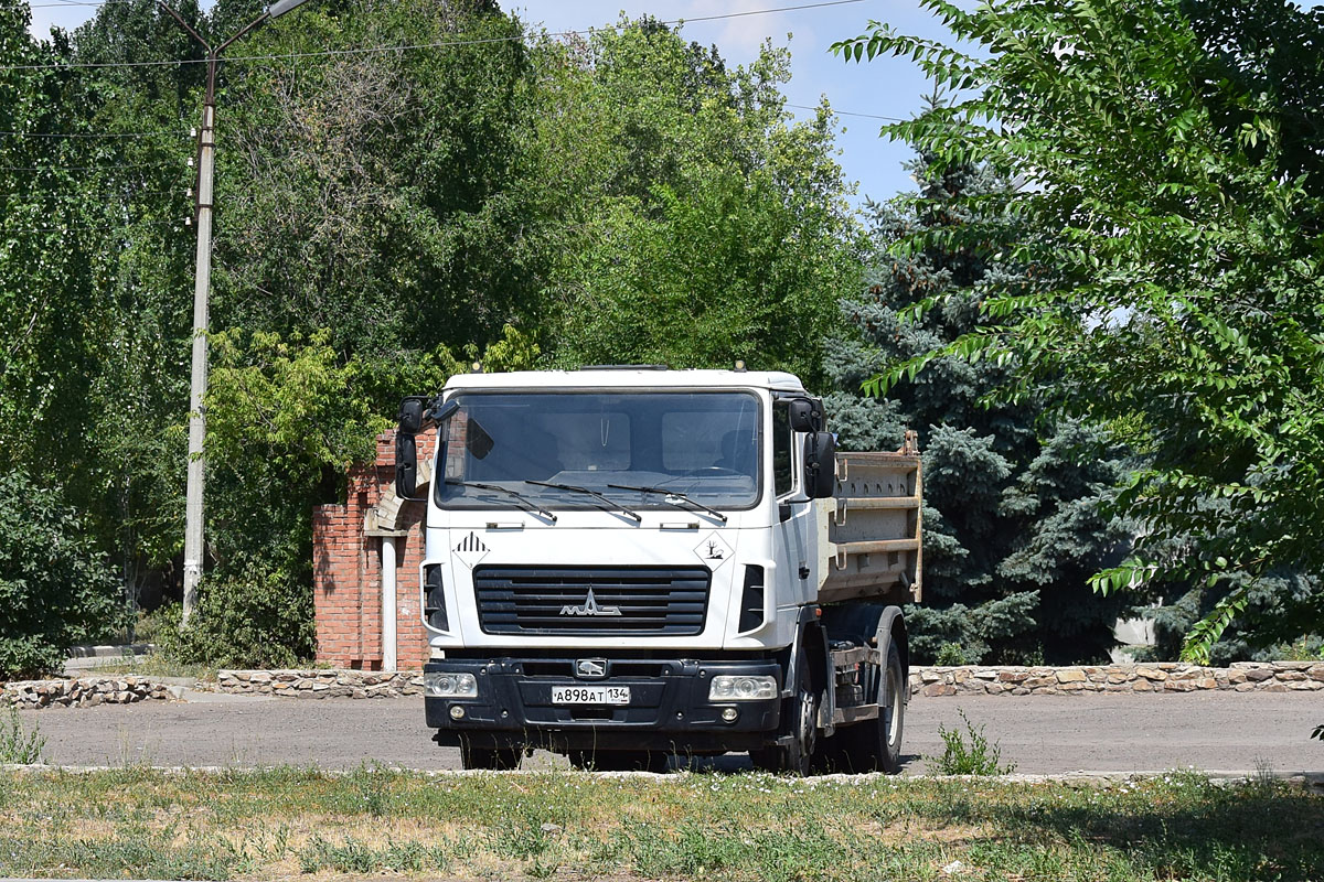 Волгоградская область, № А 898 АТ 134 — МАЗ-5550B3