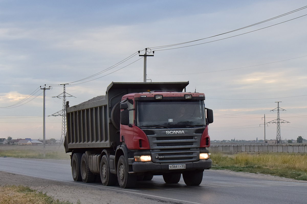 Саратовская область, № В 566 ТУ 64 — Scania ('2004) P380