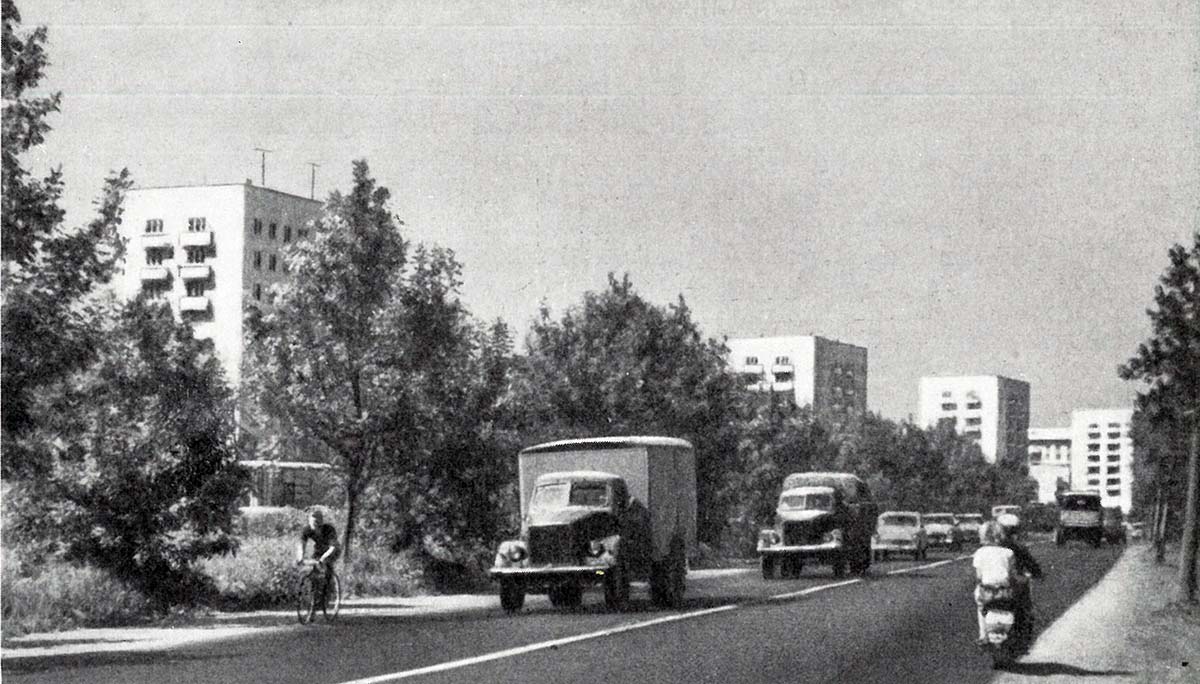 Москва — Исторические фотографии (Автомобили)