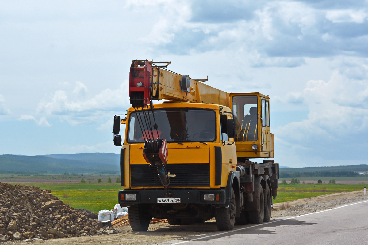 Забайкальский край, № А 669 РЕ 28 — МАЗ-630303