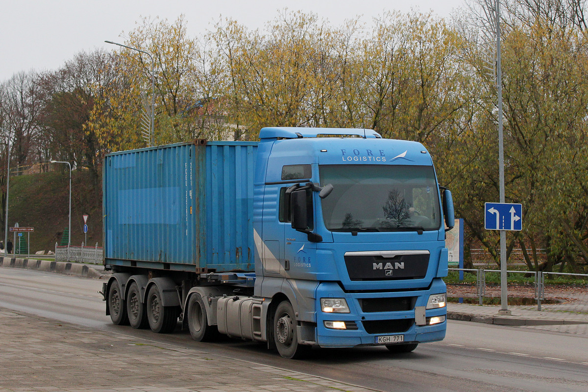 Литва, № KGH 771 — MAN TGX ('2007) 18.440