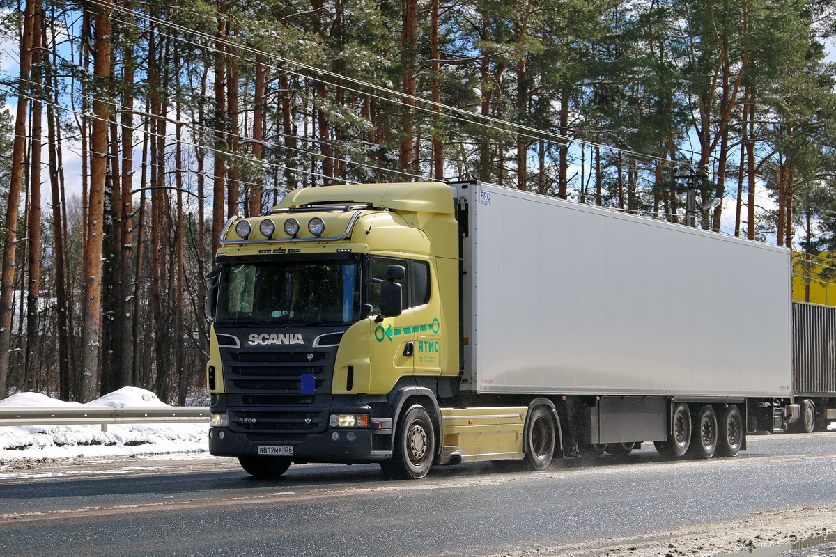 Санкт-Петербург, № В 812 МЕ 178 — Scania ('2009) R500