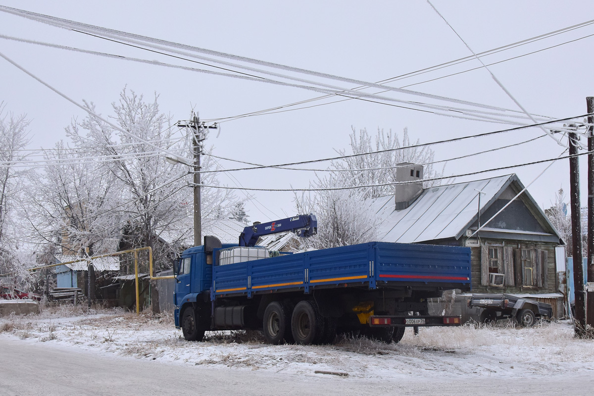 Волгоградская область, № О 006 ХР 34 — КамАЗ-65117-62