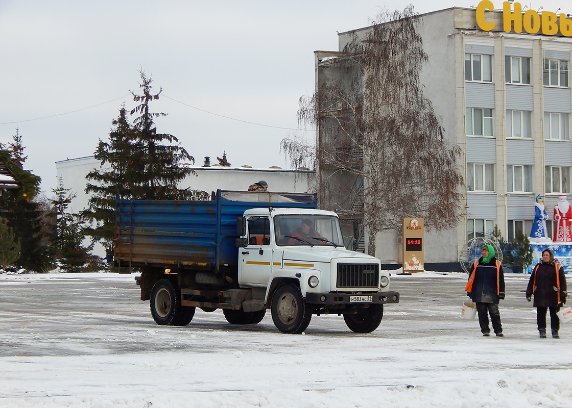 Белгородская область, № Н 583 НС 31 — ГАЗ-3309