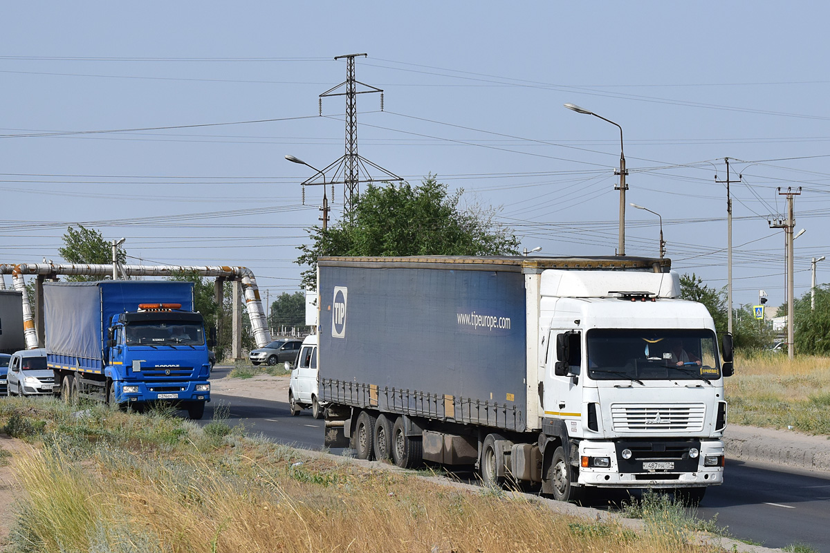 Волгоградская область, № А 487 РН 134 — МАЗ-5440A9