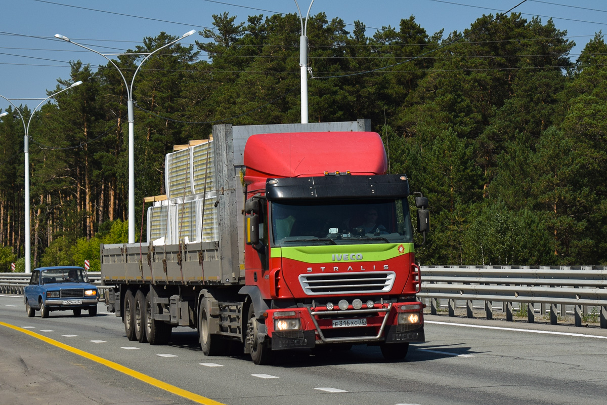 Томская область, № Е 316 ХС 70 — IVECO Stralis ('2002) 400